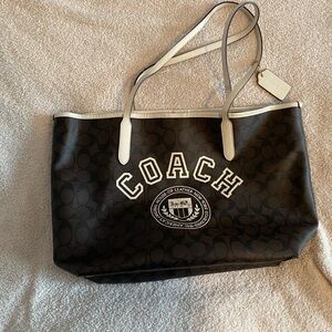 Coach Black Tote Bag